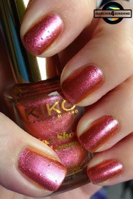[Nails] Mädchenzeit 2.0 mit KIKO Sun Show nail lacquer 468 Samba Pink