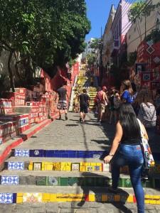 sehenswürdigkeiten rio de janeiro: escadaria selaron