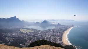 Der Morro Dois Irmãos bietet den besten Blick über Rio de Janeiro