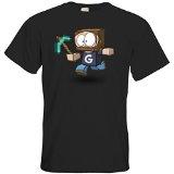 getshirts - Gronkh Official Merchandising - T-Shirt - Gronkhcraft - black L