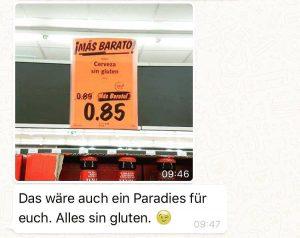 Glutenfreie Artikel beim Discounter – LIDL ist Vorreiter in Europa Daura Damm bei LIDL Spanien