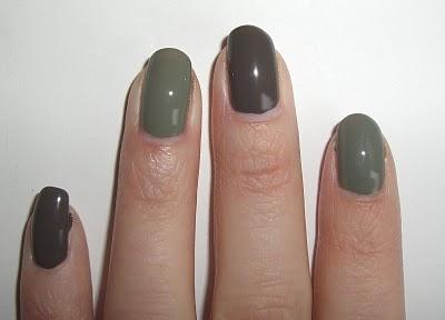 Khaki Nails (Essie Sew Psyched Dupe)