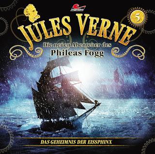 Hörspielrezension: «Jules Verne – Die neuen Abenteuer des Phileas Fogg Folge 5: Das Geheimnis der Eissphinx» (Maritim)