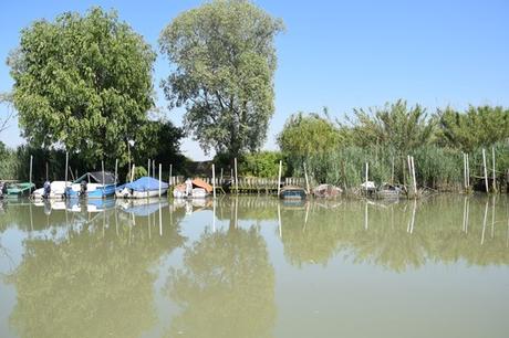 06_Boote-im-Kanal-Lagune-von-Marano-Lignano Sabbiadoro-Fluss-Stella-Italien