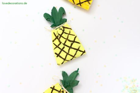 DIY Ananas Tüten