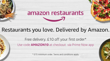 Amazon Restaurants Lieferservice startet in London