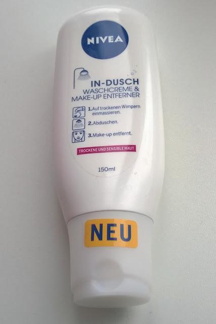 NIVEA In-Dusch Waschcreme & Make-up Entferner (trockene & sensible Haut)
