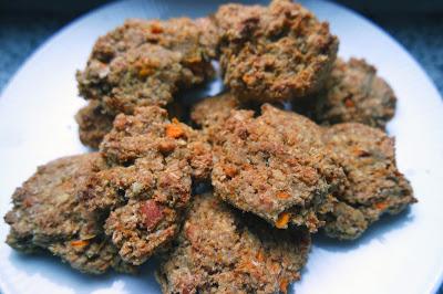 Karotten-Kokos-Mandel-Cookies
