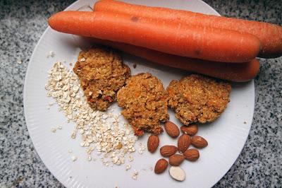 Karotten-Kokos-Mandel-Cookies