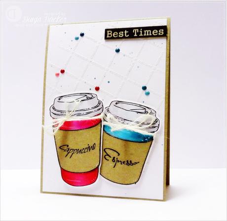 Cappuccino | Espresso ❣ DT Vildastamps & Scrapmatts