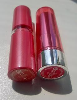 essence sheer & shine lipstick 11 all about cupcake | Review & Vergleich