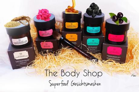 The Body Shop - Superfood Gesichtsmasken - #DARETOMASK  #Multimasking