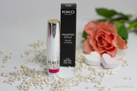 Foto zeigt Kiko Unlimited Stylo 08 Pearly Strawberry Pink