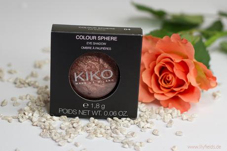 Foto zeigt Kiko Colour Sphere Eyeshadow, Farbe: 04 Golden Bronze Special FX
