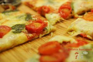 Die glutenfreien Dr. Oetker Pizzen: Salami und Mozzarella. Gewinnspiel Dünner Boden und Spinat bei der Pizza Mozzarella
