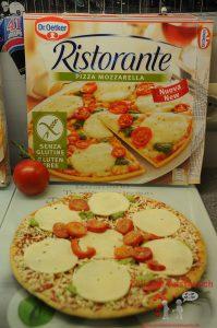 Die glutenfreien Dr. Oetker Pizzen: Salami und Mozzarella. Gewinnspiel Glutenfreie Pizza Mozarella direkt aus der TK
