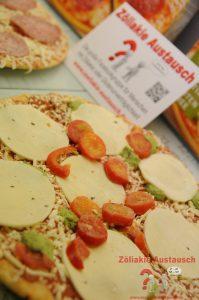 Die glutenfreien Dr. Oetker Pizzen: Salami und Mozzarella. Gewinnspiel Mozarella, Tomate