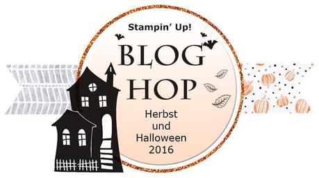 Stampin‘ Up! Herbst-/ Halloween Blog Hop mit einer Triangel Tri-Fold-Card {und Anleitung}