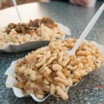 Der glutenfreie Weihnachtsmarkt 2016 in Sasbachwalden – Offline Treffen im Gasthaus Bischenberg Käsespätzle mit Zwiebeln und Spätzle mit Kraut
