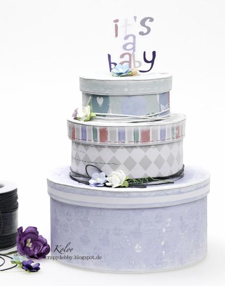 Baby Born Cake - Inspiration with ScrapBerry's