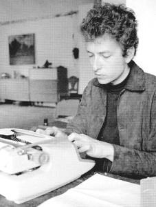 Der berühmte Schriftsteller Bob Dylan