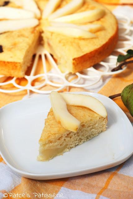 Birnen-Buttermilchkuchen ohne Butter  {Die schnelle Alternative zum Hefekuchen}