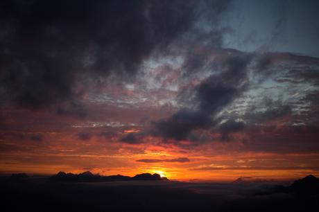 Sonnenuntergang am Stadelstein | Eisenerzer Alpen Höhenweg