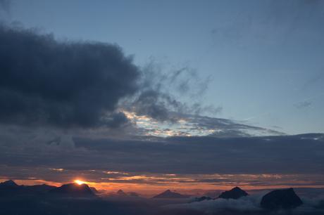 Sonnenuntergang | Eisenerzer Alpen Höhenweg