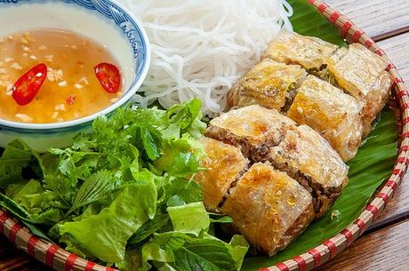 Nem cua be, Insider-Tipp für Essen in Hai Phong Meer-Krabbe-Frühlingsrolle aus Hai Phong