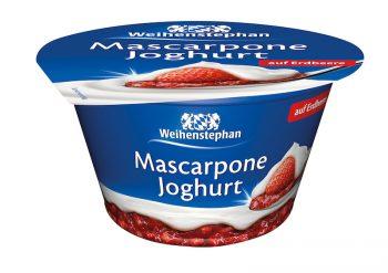 Weihenstephan Mascarpone Joghurt Produkttest Erdbeere