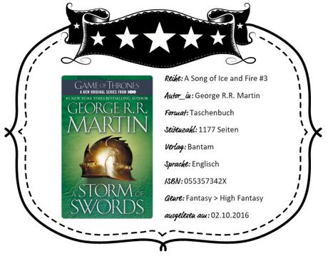 George R.R. Martin – A Storm of Swords