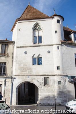 Das älteste Haus in Auxerre ist das eines Kaufmanns