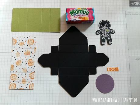 Halloween-MAMBA-Verpackung mit dem Envelope-Punch-Board & Anleitung