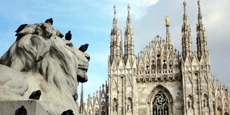 Milano: Ungeheuer auf dem Dom