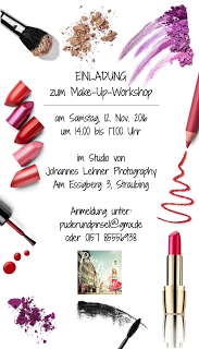 Einladung zum Make-Up-Workshop