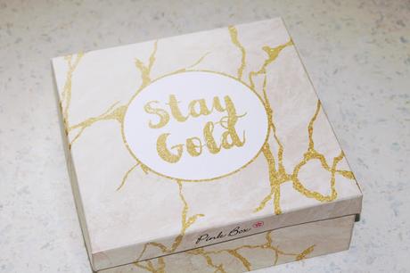 Pinkbox - Stay Gold Edition - vom Oktober 2016
