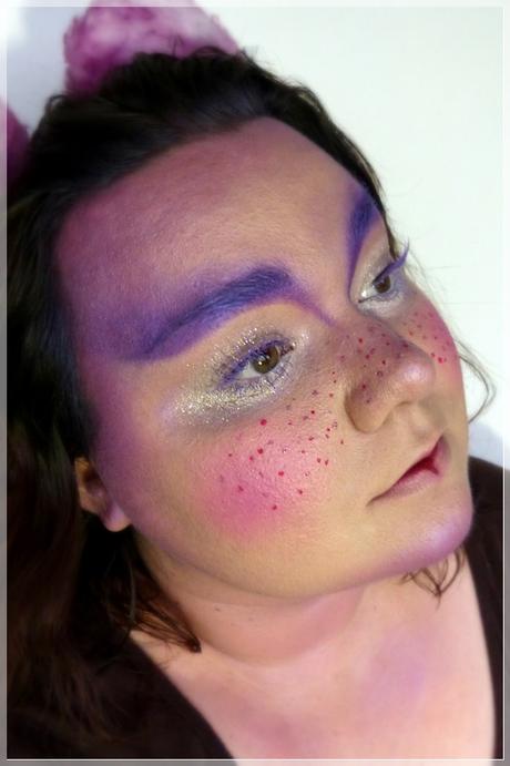 rosa lila Minimuff Make-up