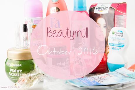 Goodbye Oktober - Beautymüll (aufgebraucht)