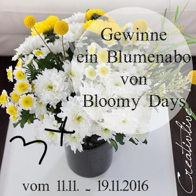 Gewinne ein Blumenabo von Bloomy Days*