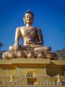 Buddha-Statue bei Thimphu