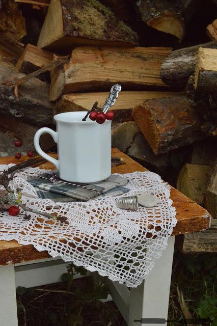 DIY: Tassenuntersetzer aus Flanell / Flannel Coasters #craftythingsbyverena