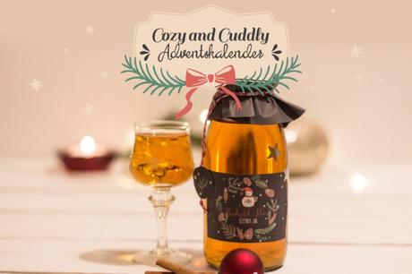 Advent: Rezept für Bratapfel-Likör mit Etiketten zum Ausdrucken, cozy & cuddly Adventskalender