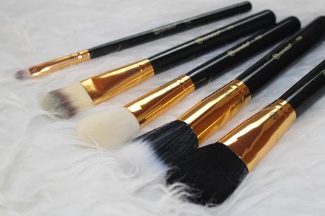 GLOW Berlin Haul - bh cosmetics face essential 5 piece Brush Set