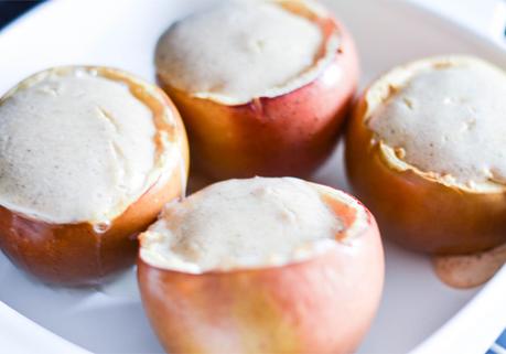 Winter Recipe: Baked Apples with Cheesecake Filling