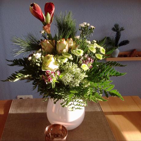 Friday-Flowerday – oder – Ein Dankeschön zum Hinstellen