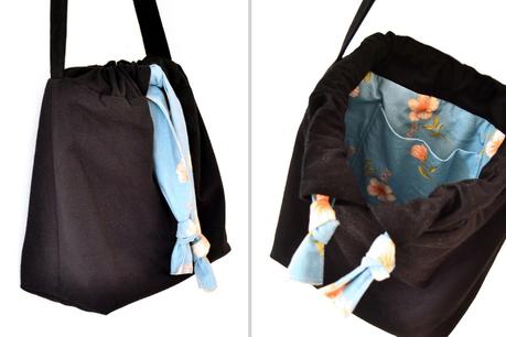 Bucket Bag nähen / Tasche mit DIY MODE Schnittmuster