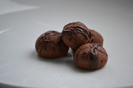 Weihnachtsbäckerei: Schokoladenknöpfe