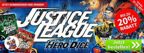 Spiele-Offensive Aktion - Der Justice League Hero Dice Kombideal