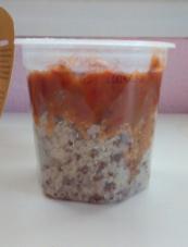 Natur Gut Quinoa mit Paprika Mango Sauce