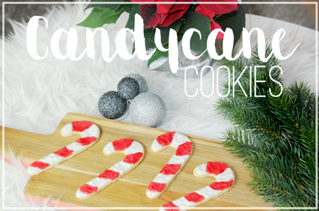 Zuckerstangen Plätzchen | Rockin' Xmas mit Candycane Cookies